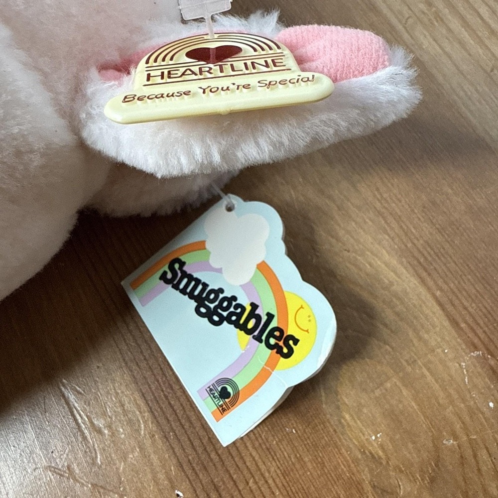 Vintage Heartline 1987 Snuggables "Marcus" Pig Plush Excellent Condition Toy - Picture 13 of 15